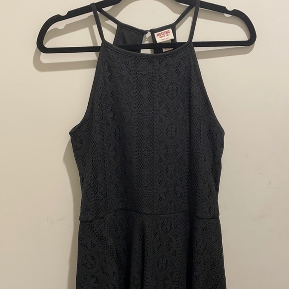Pretty Black Lace Dress - Size M - Picture 1 of 5